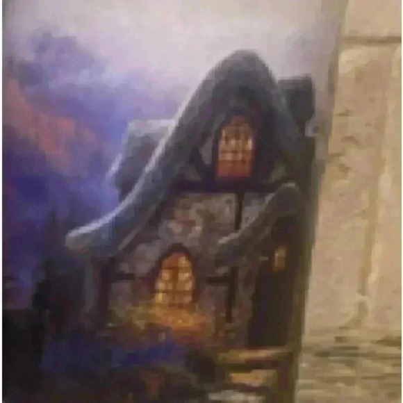 Vintage Thomas Kinkade Coffee Set - 5 Coffee Mugs and Serving Tray - Picture 7 of 12